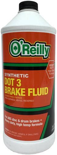 o'reilly dot 4 brake fluid